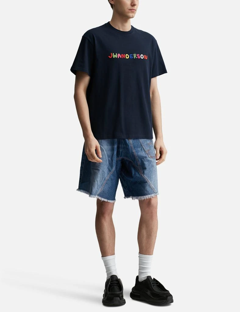 JW Anderson Logo Embroidered T-shirt 5