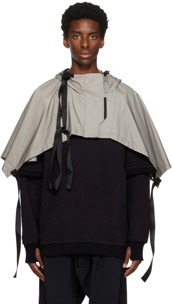 TEMPLA Gray Strap Hood 1