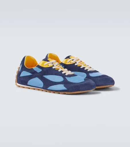 Bottega Veneta Orbit Flash suede-trimmed sneakers 5