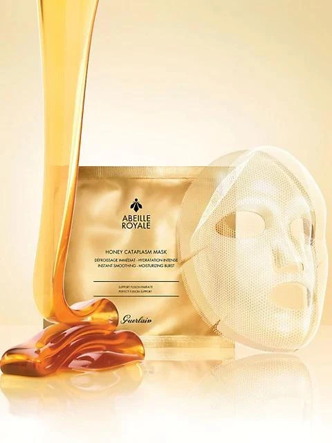 Guerlain Abeille Royale 4-Piece Honey Cataplasm Sheet Mask Set 5