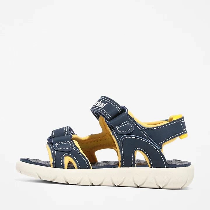 Timberland Perkins Row Double-Strap Sandal for Toddler in Navy 6