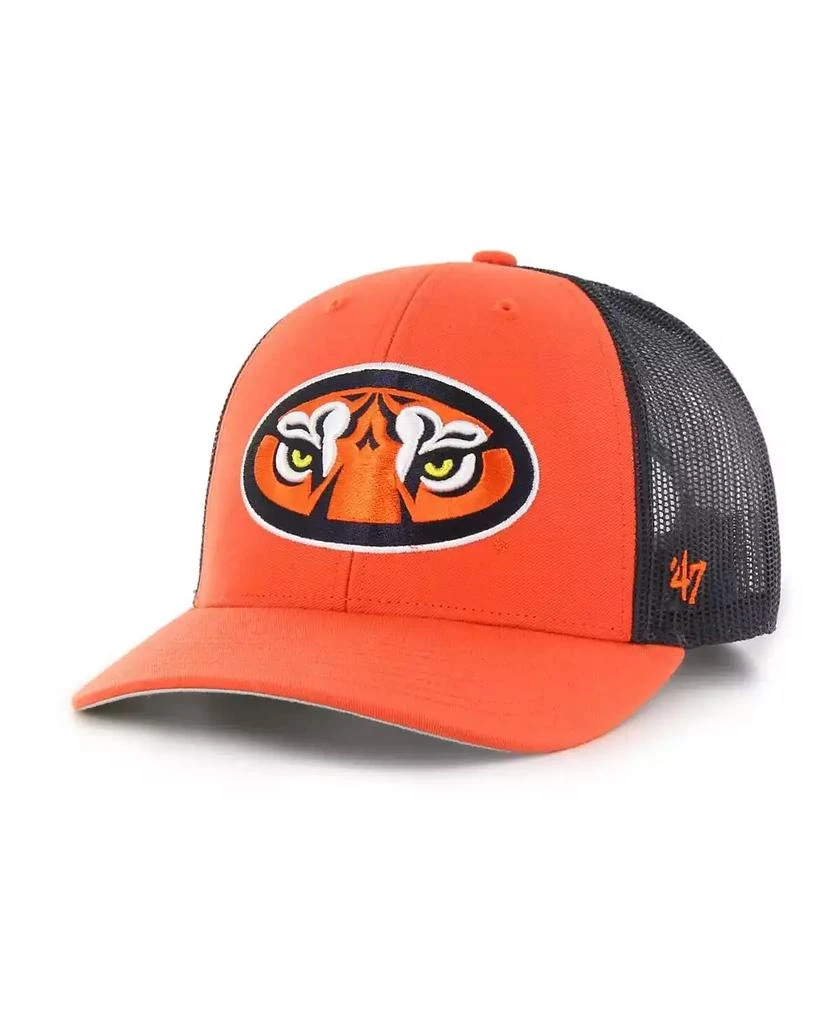 47 Brand Men's Orange Auburn Tigers Trucker Adjustable Hat 1