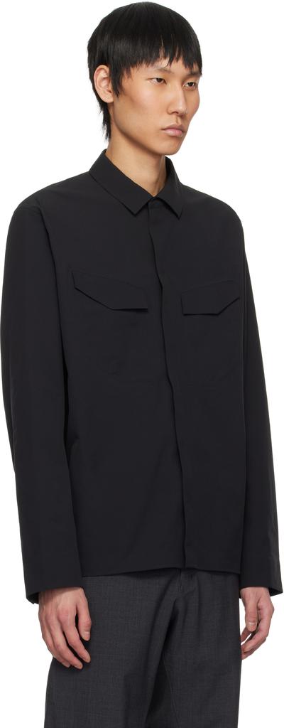 Veilance Black Field LS Shirt