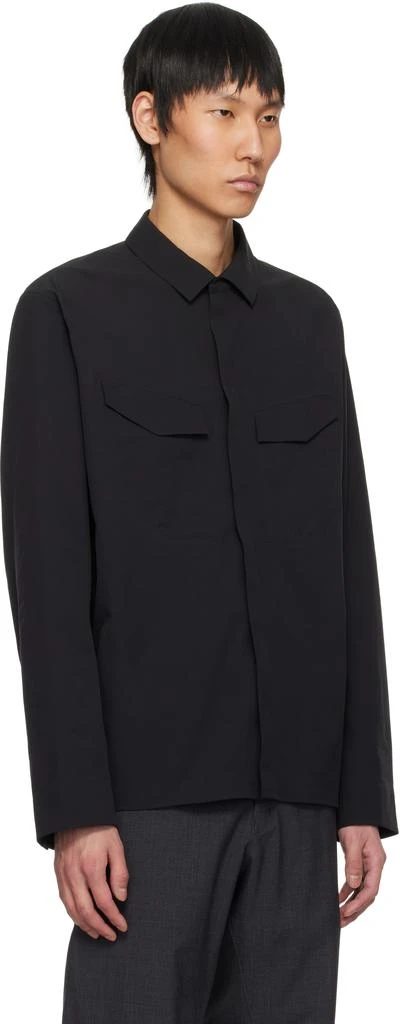 Veilance Black Field LS Shirt 2
