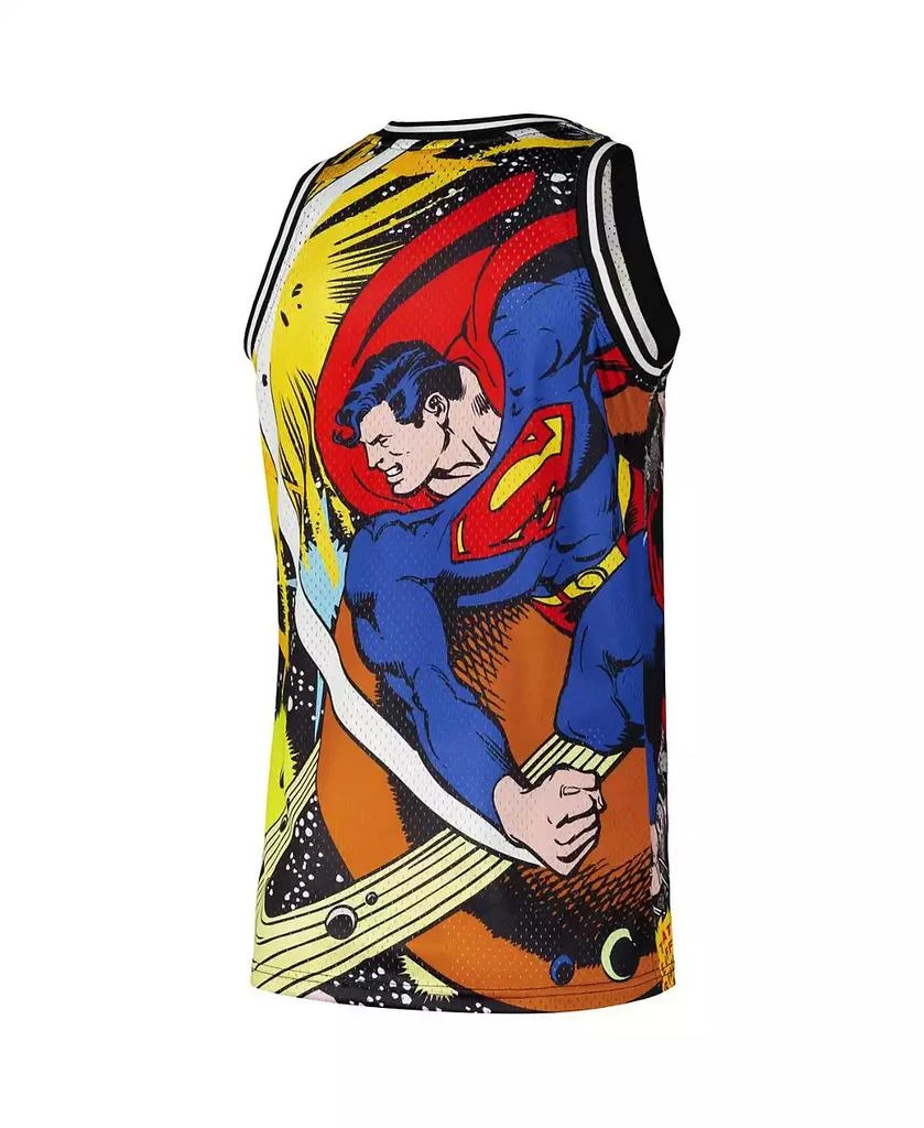 Lids Men's Yellow Superman Graphic Basketball Jersey 2
