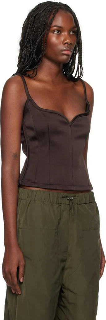 Paris Georgia Brown 09 Heart Singlet Tank Top 2
