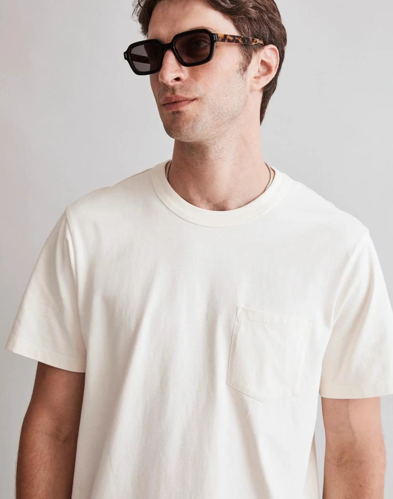 Madewell Garment-Dyed Allday Crewneck Pocket Tee 4