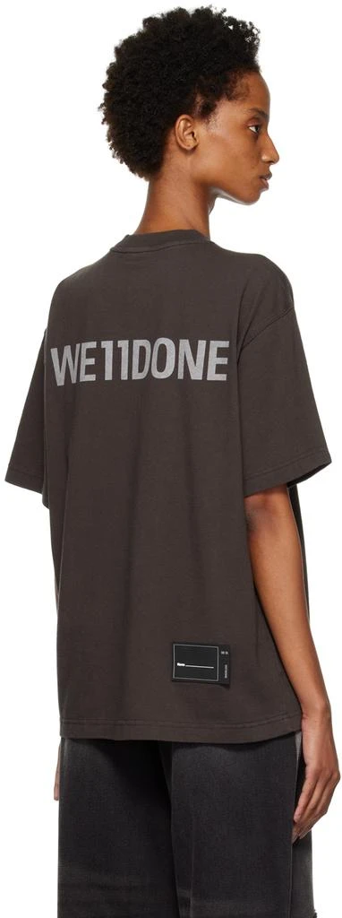 We11done Gray New Movie T-Shirt 3