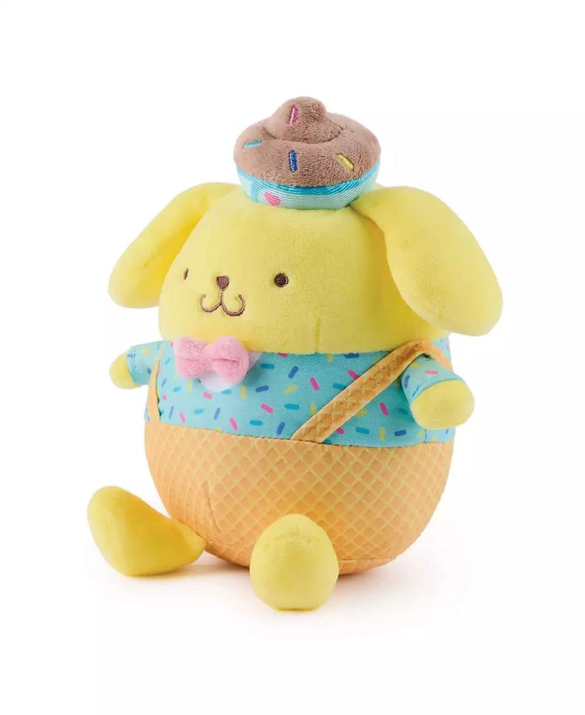 Hello Kitty Gund Sanrio Ice Cream Pompompurin Plush, 6" 5
