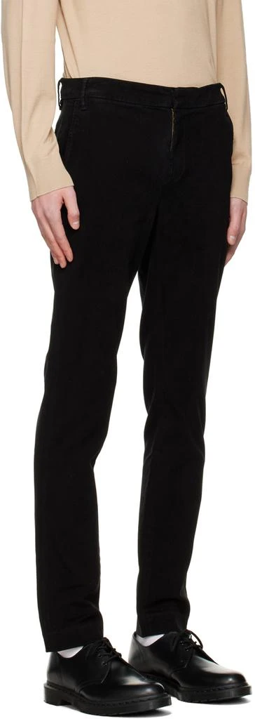 FRAME Black Slim Trousers 2