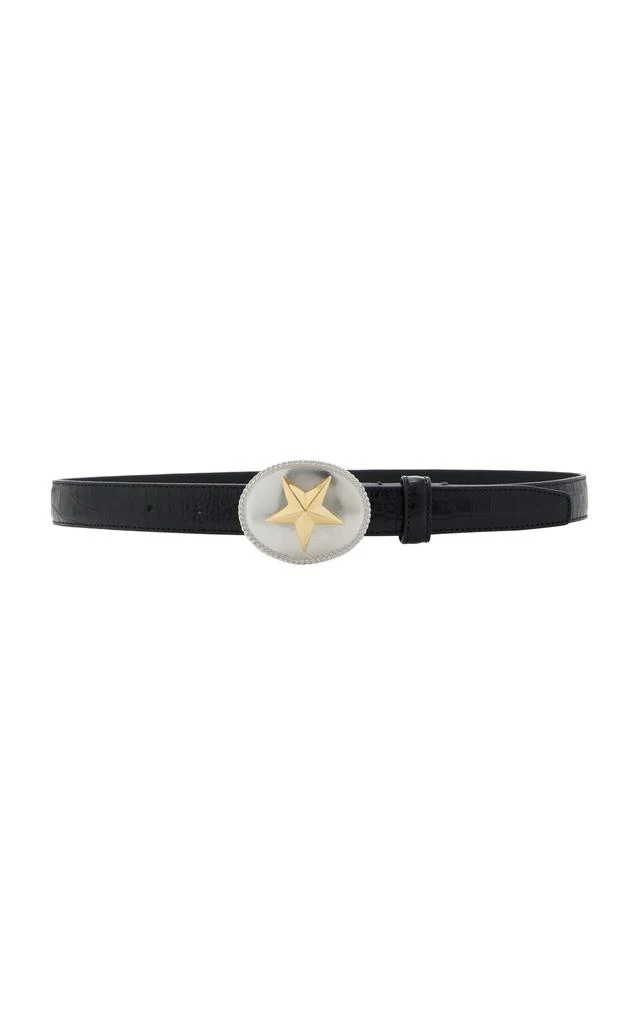 BEN-AMUN Ben-Amun - Exclusive Leather Belt - Black - XL - Moda Operandi 1