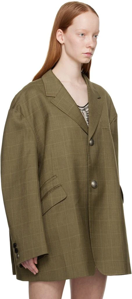 lesugiatelier Brown Oversized Blazer 2