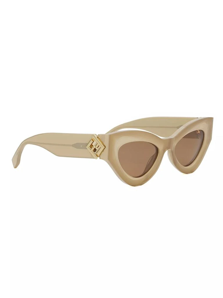Fendi FF Diamond 52MM Cat-Eye Sunglasses 8