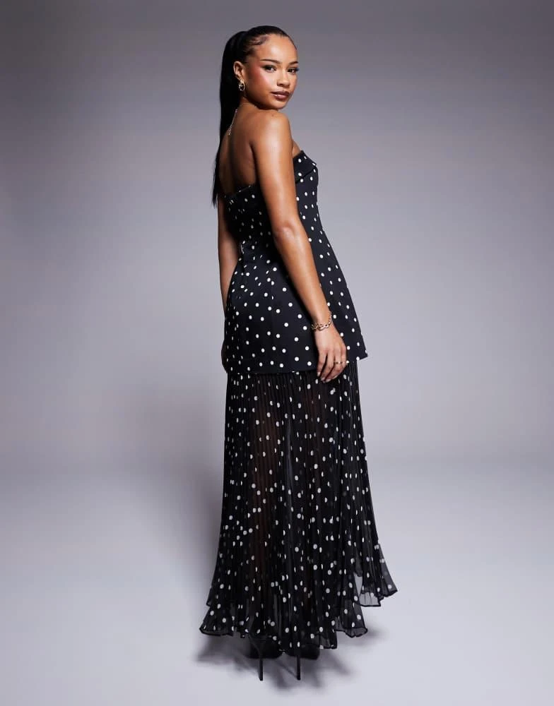 Forever New Petite Long Black Evening Dress Forever New Petite Long Sleeve  Plunge Hotfix Maxi Dress