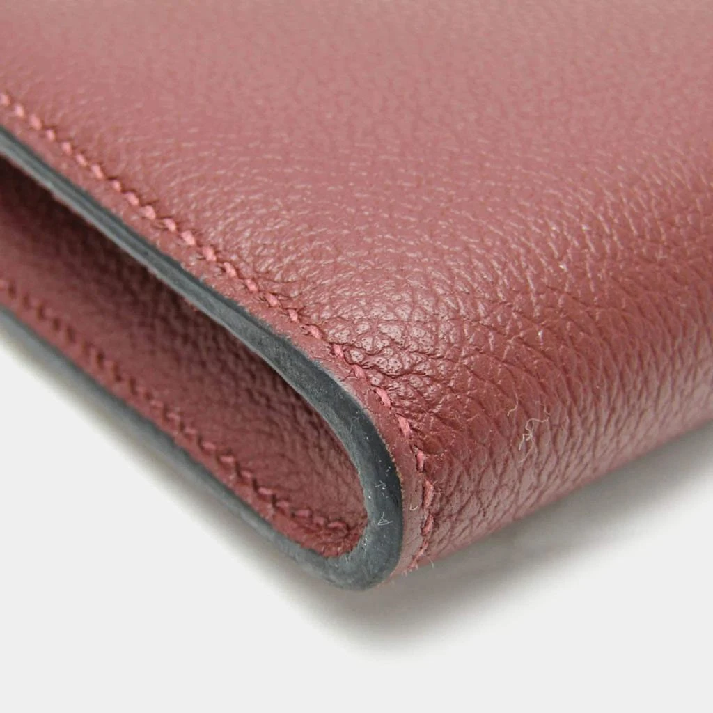 Hermes Hermes Rouge H Leather Remix Voyage Wallet 7