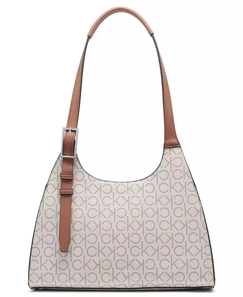 Calvin Klein Quill Signature Medium Shoulder Bag 6