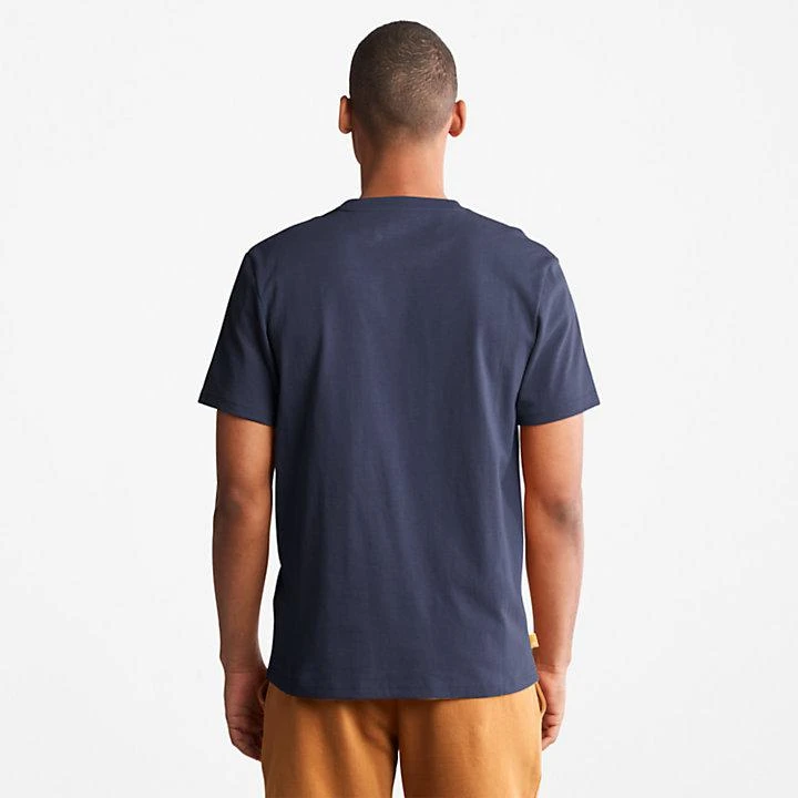 Timberland Outdoor Heritage Logo T-Shirt for Men in Navy 2
