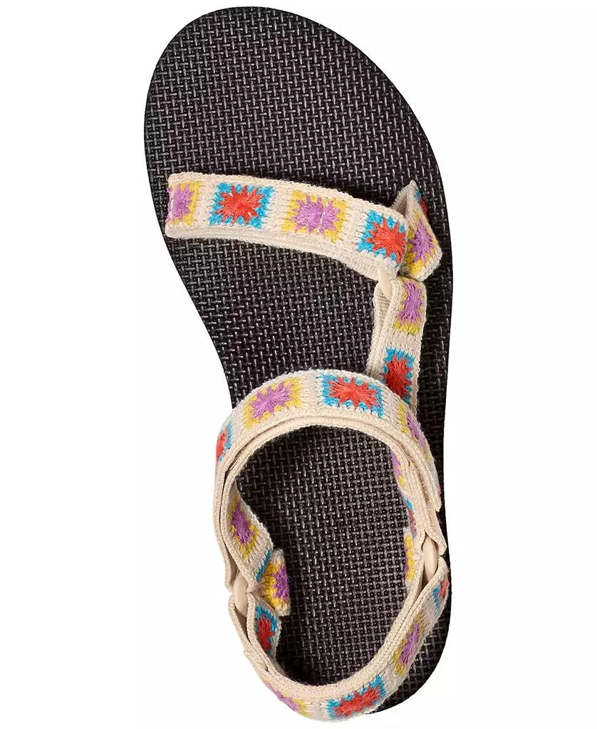 Teva Flatform Universal Crocheted Sandals 4