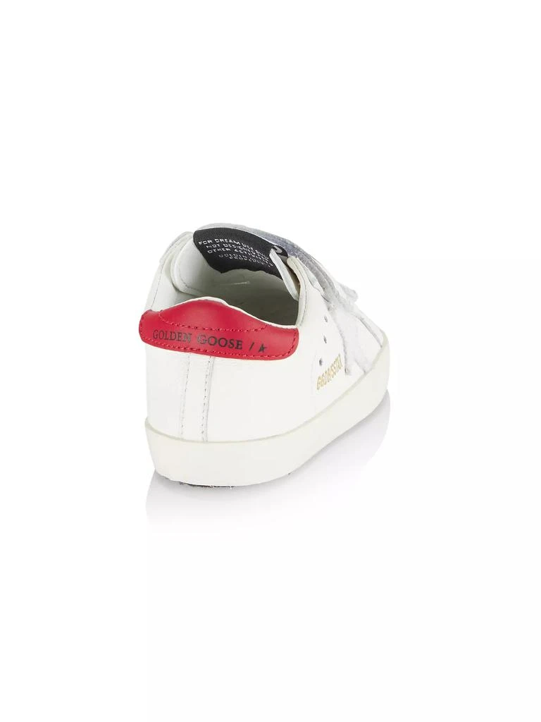 Golden Goose Baby Girl's School Suede Star Sneakers 2