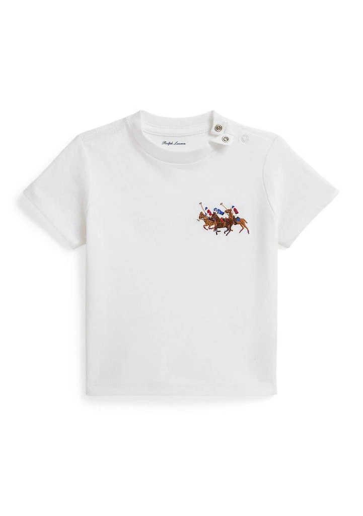 Ralph Lauren Baby Boys Triple-Pony Cotton Jersey T-Shirt
