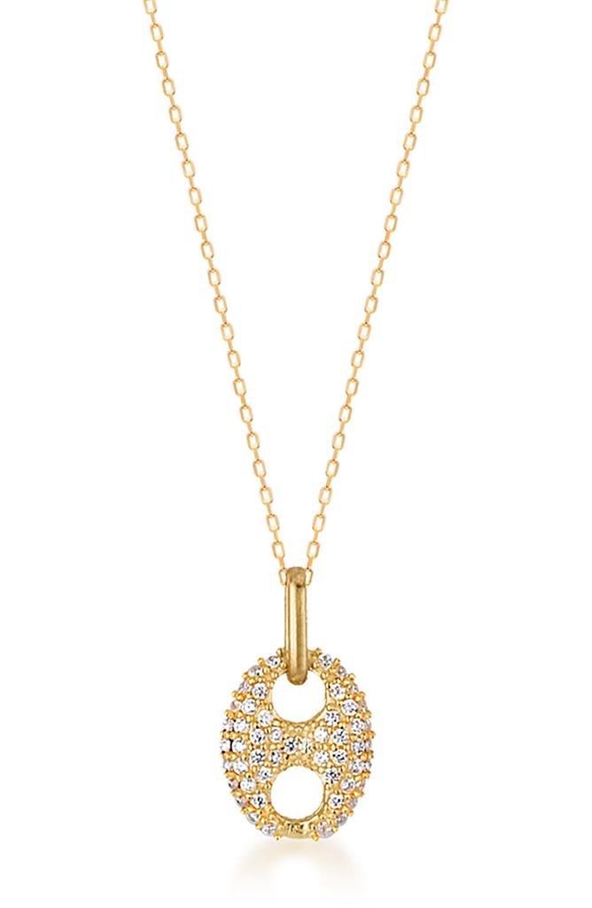 Gabi Rielle Pave CZ Pendant Necklace