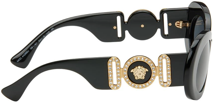 Versace Black Oval Sunglasses 2