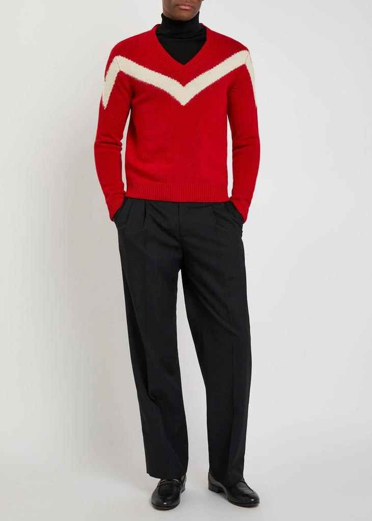 Valentino Intarsia wool jumper 4