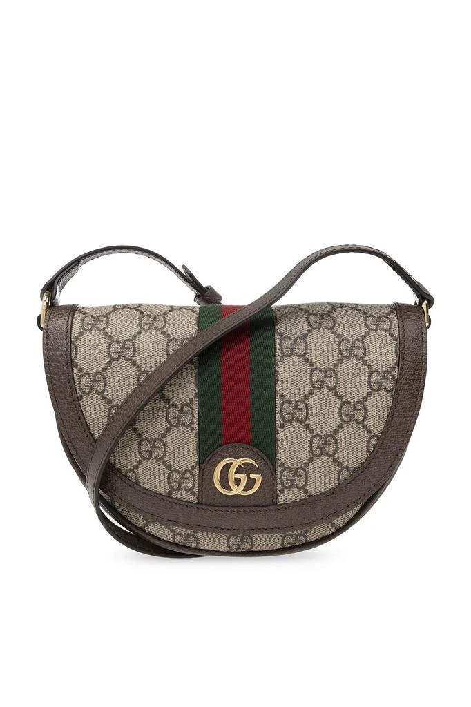 Gucci Gucci Logo Plaque Ophidia Mini Shoulder Bag 1