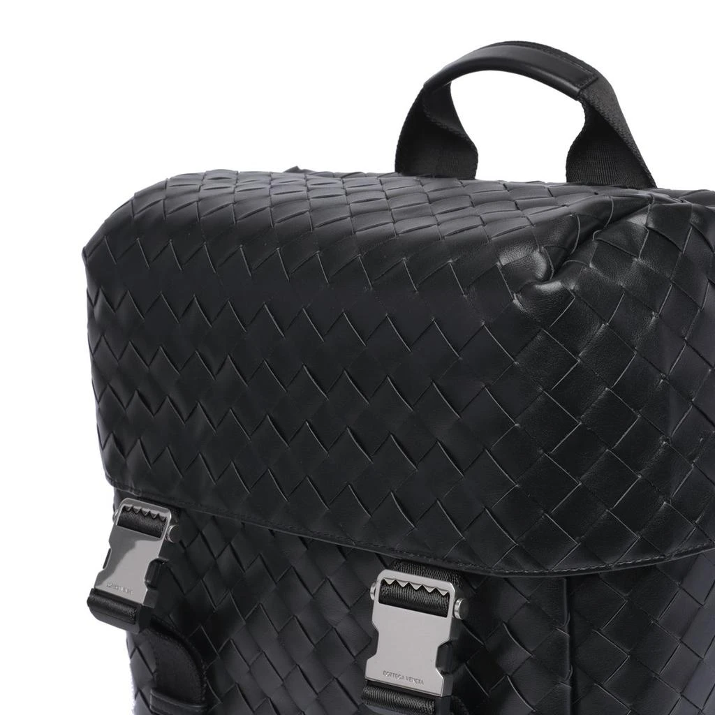 Bottega Veneta Bottega Veneta Intrecciato Flap Backpack 4