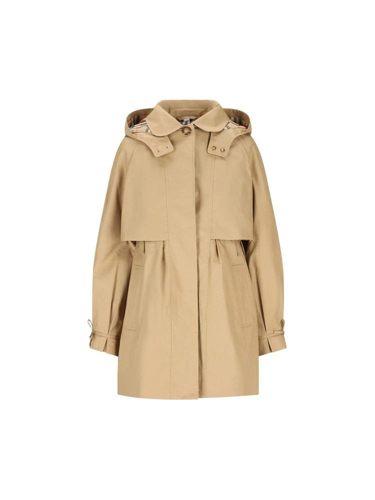 Burberry Burberry Kids Hooded Trench Coat