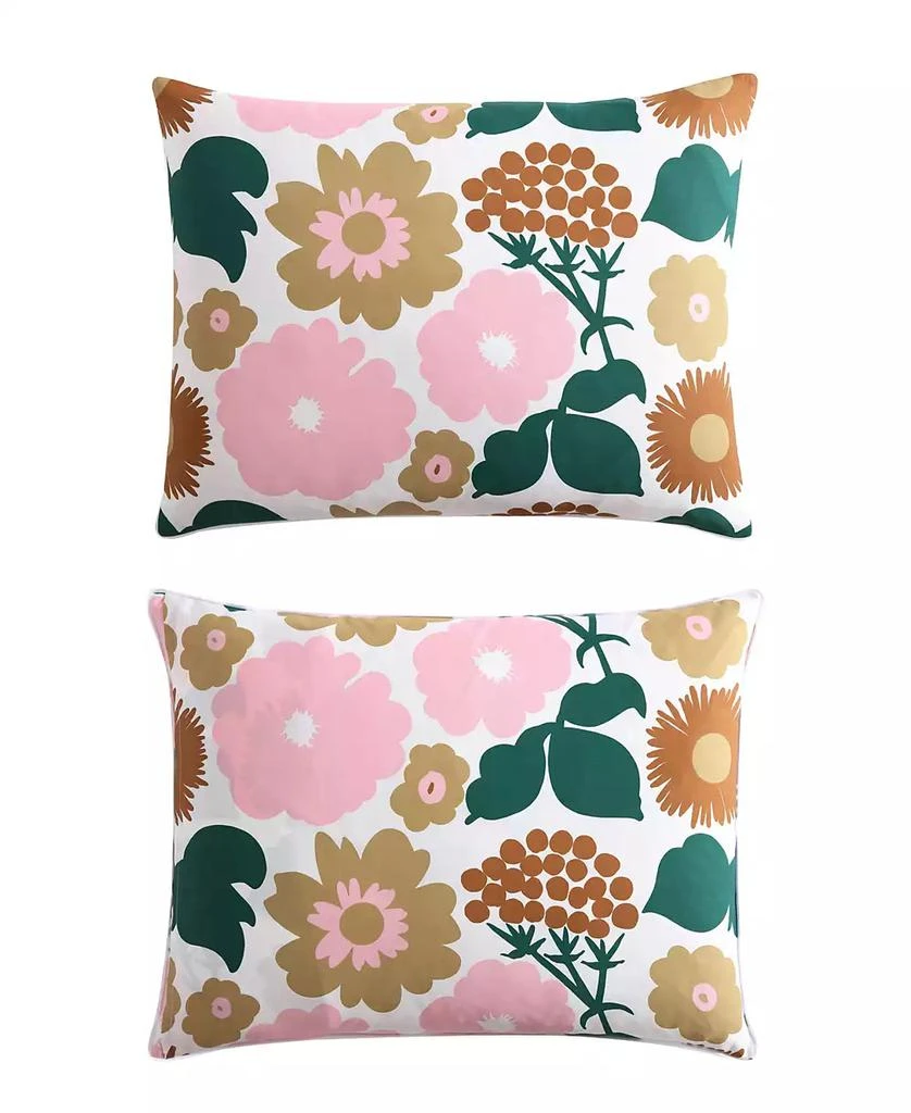 marimekko CLOSEOUT! Pieni Kukkatori Cotton 3 Piece Duvet Cover Set 6