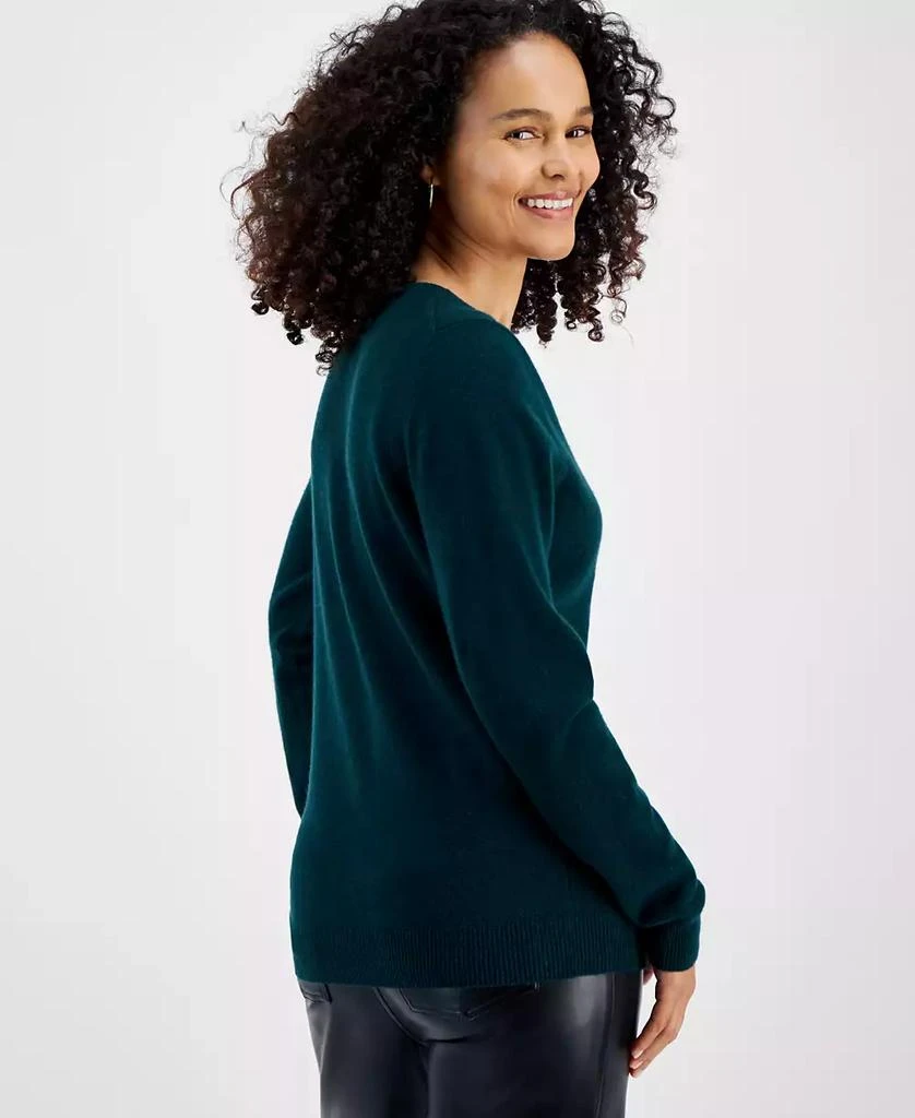Charter Club 100% Cashmere Women's Long-Sleeve Crewneck Sweater, Created for Macy's 2