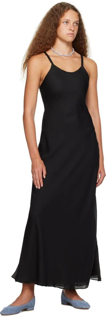Maryam Nassir Zadeh Black Georgie Maxi Dress 4