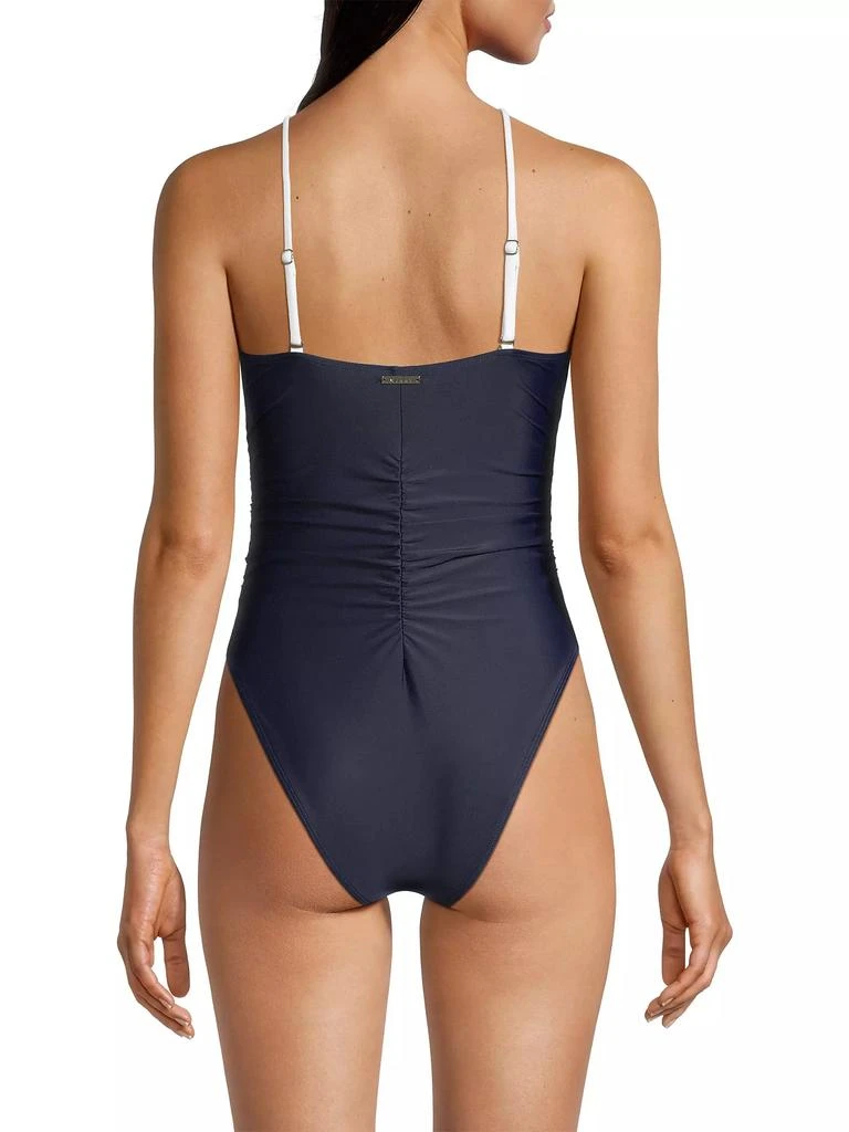 Milly Resort Ruched One-Piece Swimsuit 5
