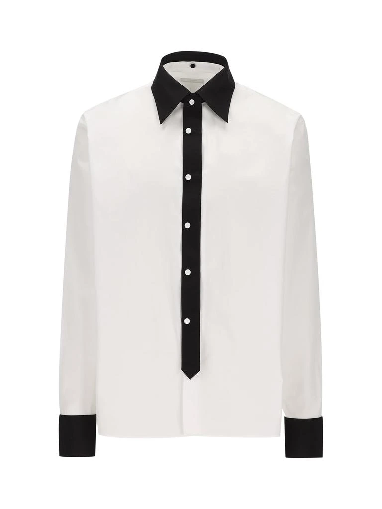 Prada Prada Button Down Straight Hem Shirt 1