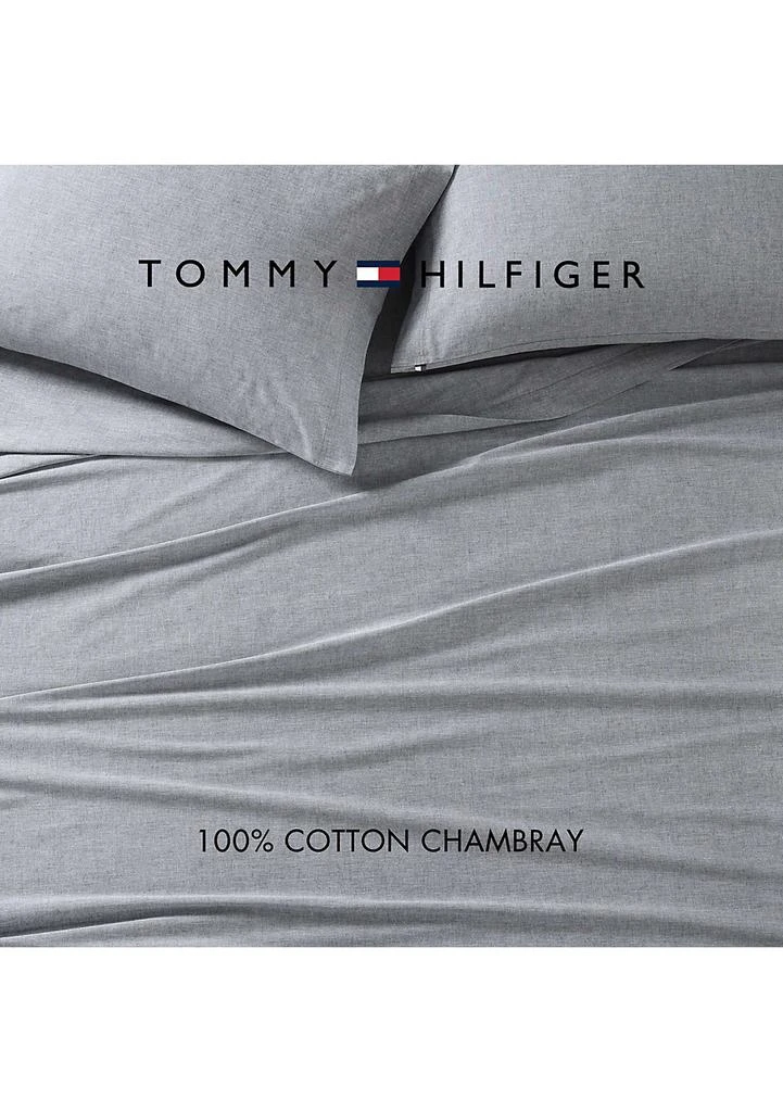 Tommy Hilfiger Washed Yarn Dyed Cotton Sheet Set 2