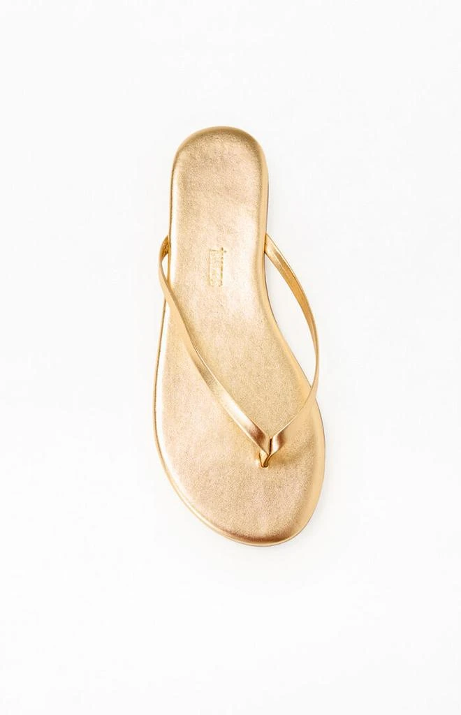 Tkees Women's Gold Metallics Sandals 5