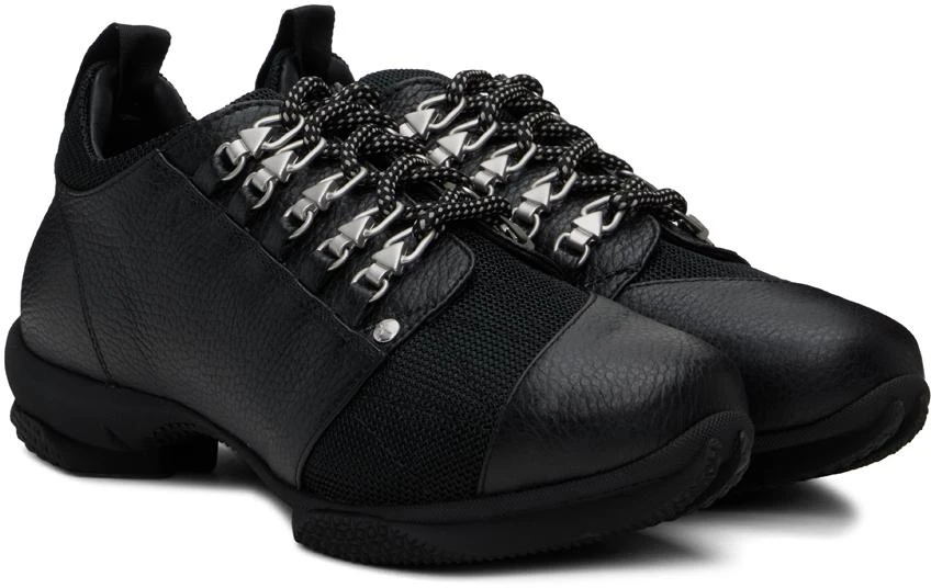 Kiko Kostadinov Black Knox Lace-Up Sneakers 4