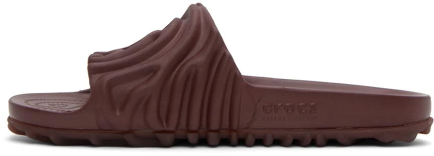 Crocs Burgundy Salehe Bembury Edition Pollex Slides 3