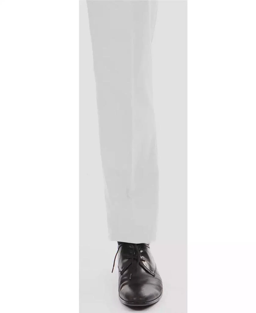 Tazio Men's Slim-Fit Flat Front Stretch Dress Pants 3