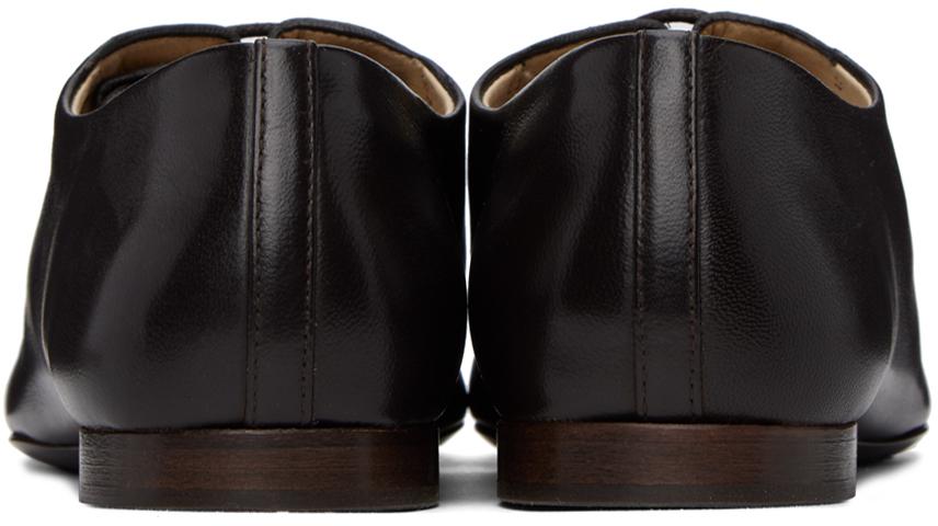 LEMAIRE Black Flat Derbys