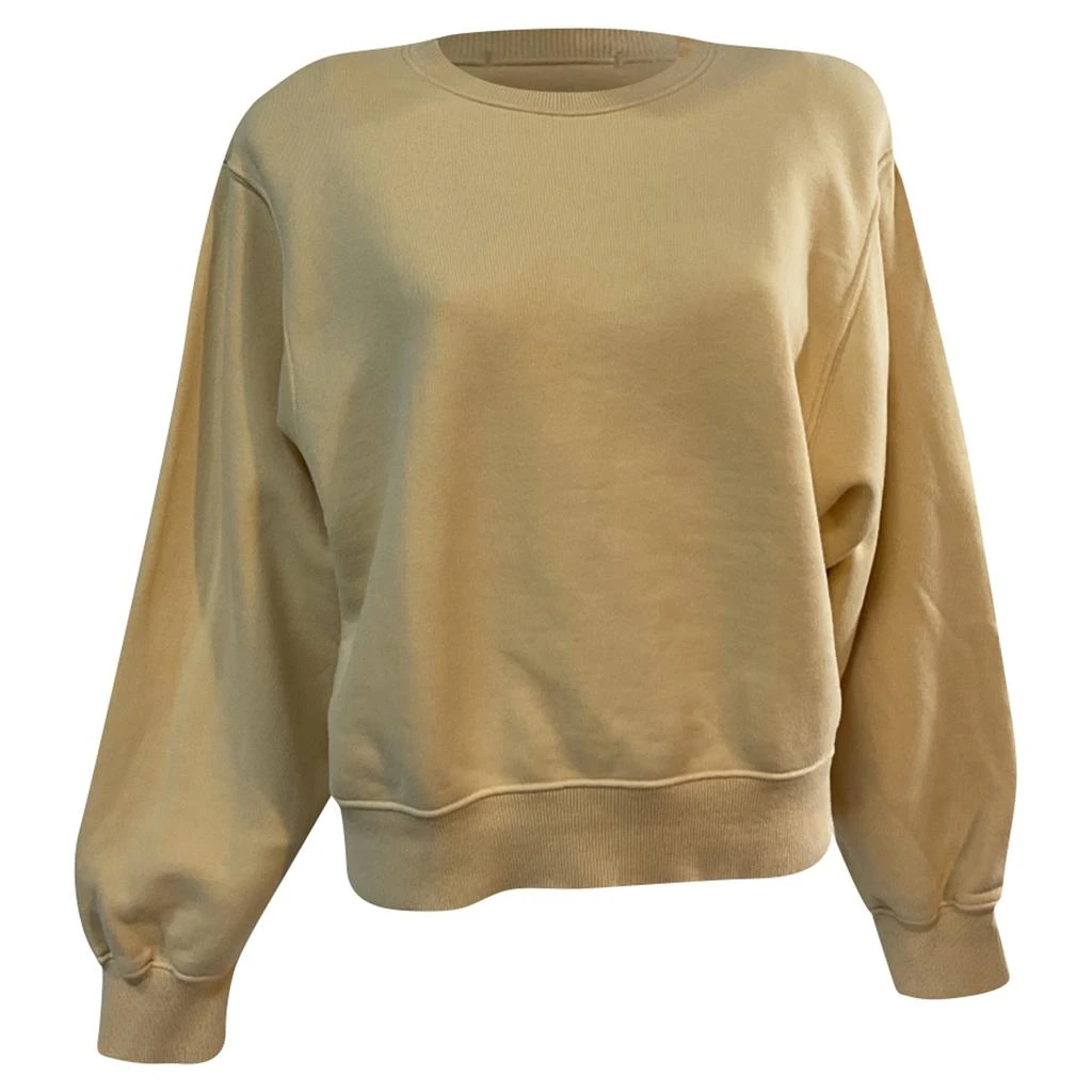 The Frankie Shop Frankie Shop Vanessa Sweater in Yellow Cotton 1