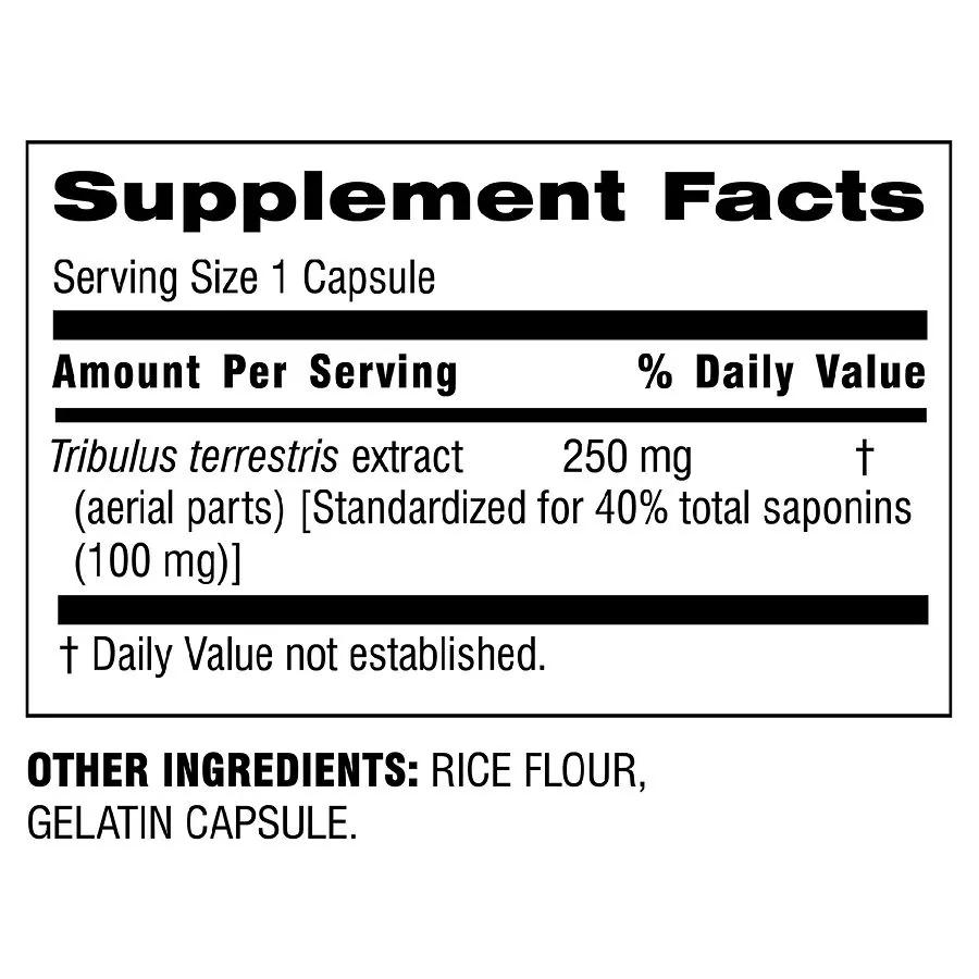 Botanic Choice Tribulus Terrestris 250mg