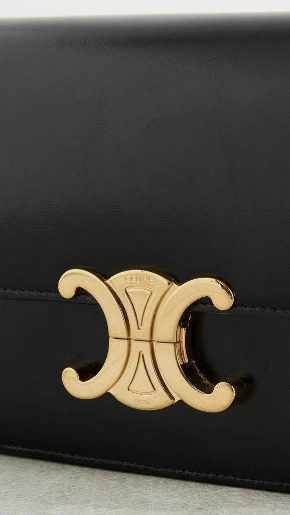 Shopbop Archive Celine Triomphe Shoulder Bag 4