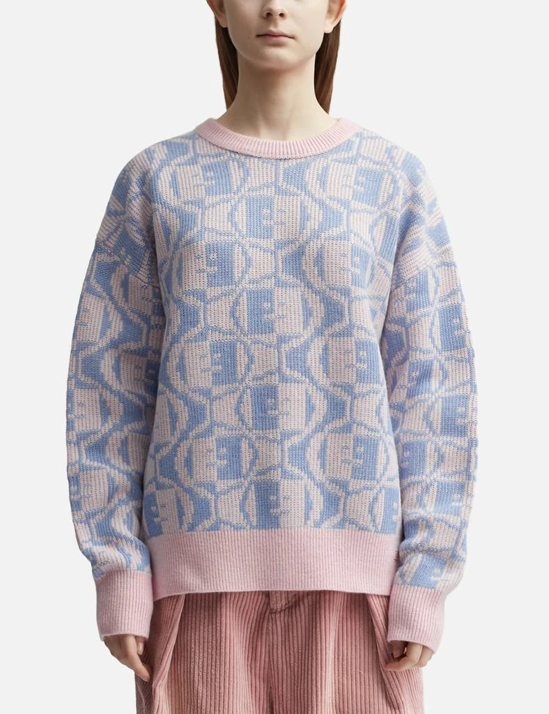 Acne Studios Jaquard Crewneck Jumper 1