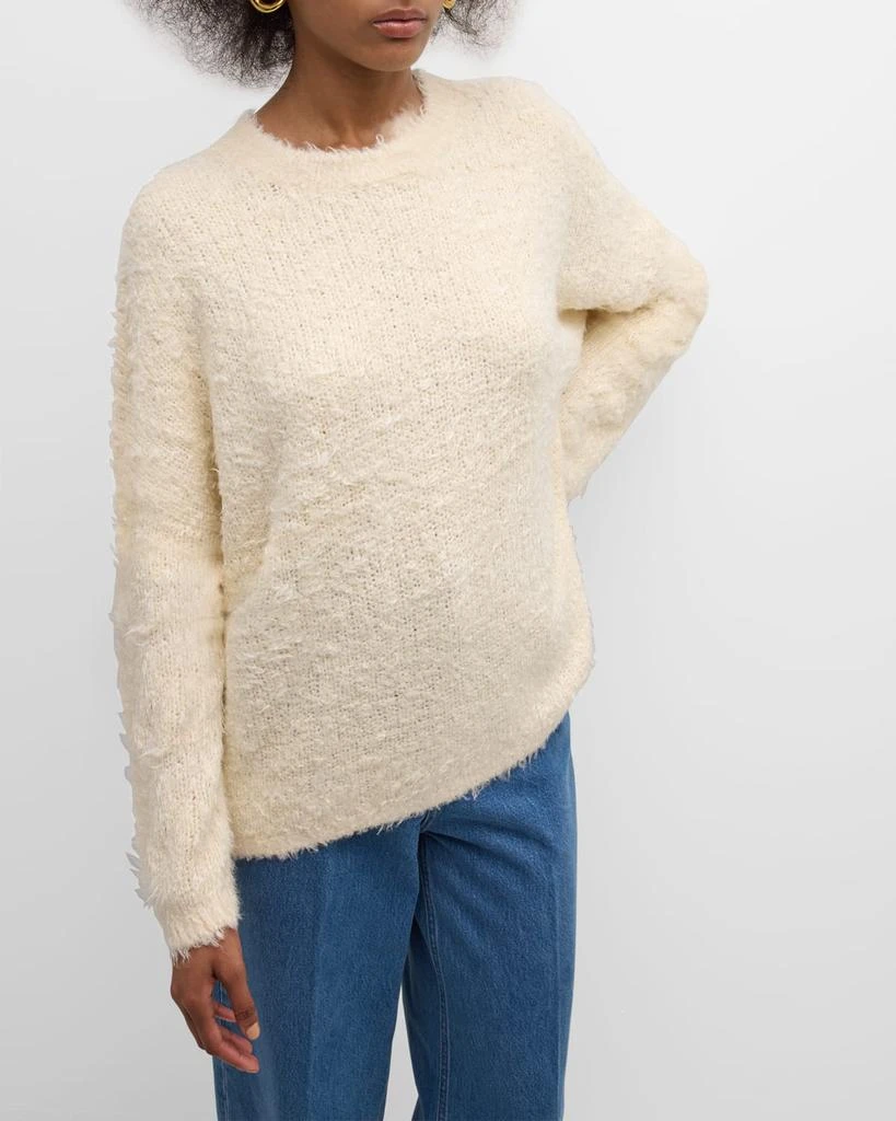 Totême Boxy Silk Knit Sweater 6