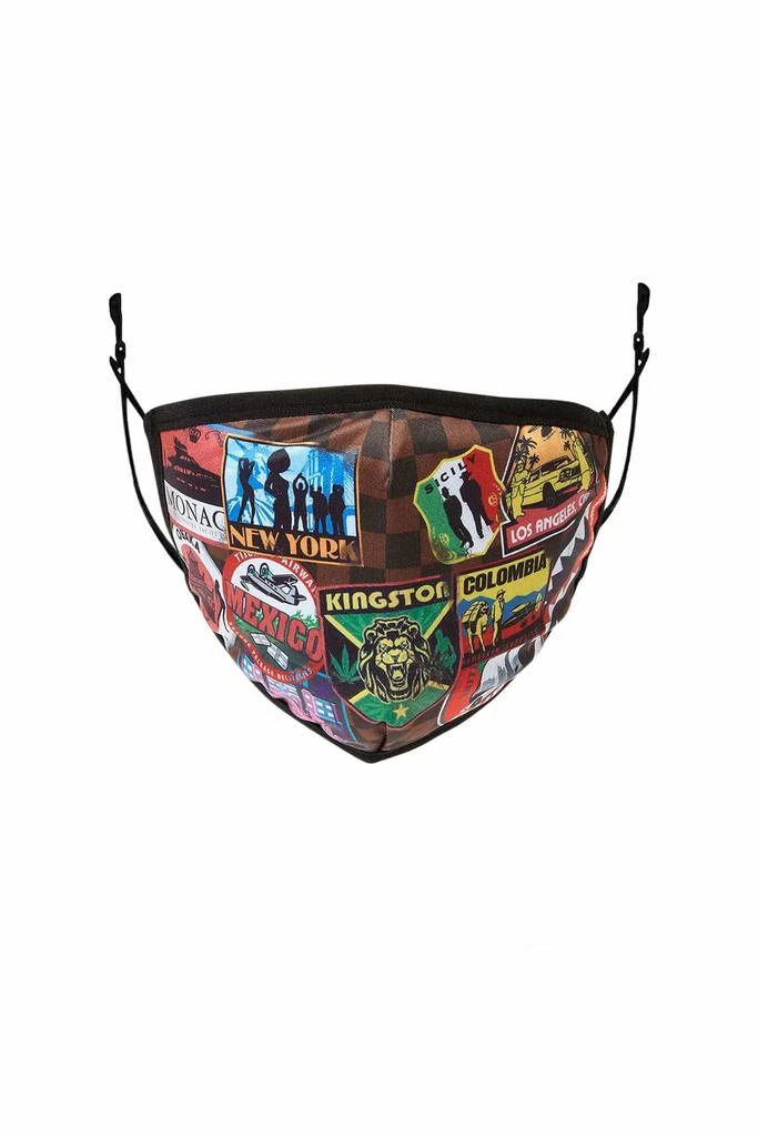 SprayGround Sprayground Travel Patches Face Mask 4