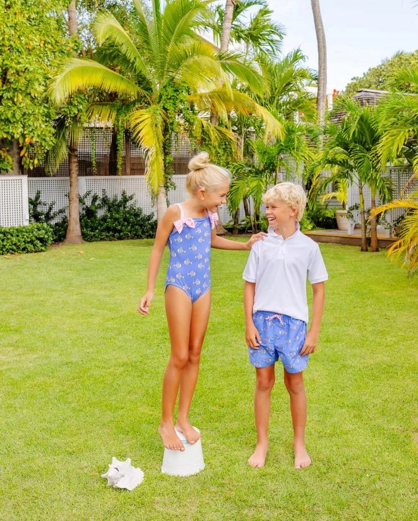The Beaufort Bonnet Company Shannon Bow Bathing Suit In Little Fishes 3