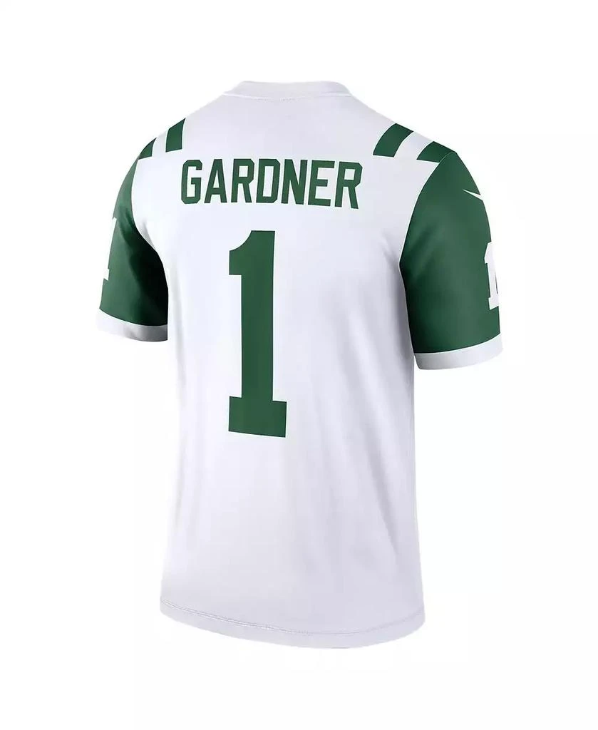NIKE Men's Ahmad Sauce Gardner White New York Jets Alternate Legend Player Performance Jersey 2