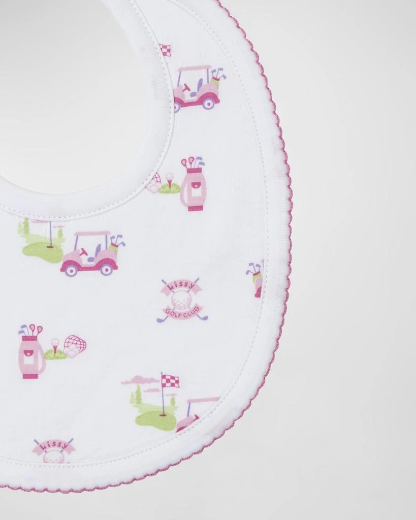 Kissy Kissy Girl's Golf Club Bib and Blanket Set 5